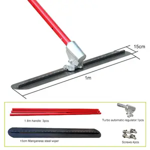 Concrete finishing tool Manganese steel floor bull float/ground flat tool for construction concrete trowel