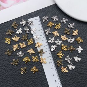 Pendentif abeille en alliage de zinc plaqué, accessoires de bijoux DIY pour la fabrication de bracelets et de colliers - Product Image 2
