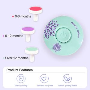 Electric Nail Drill Machine Cutters for Manicure Pedicure Drill Set Ceramic Nail <b>File</b> Baby Finger Trimmer Nail Drill Equipment - Product Image 5