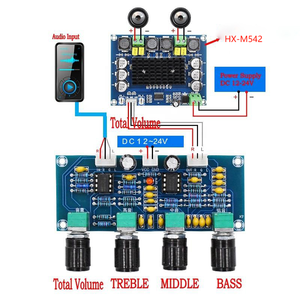 Bảng khuếch đại công suất kỹ thuật số XH-A901 phù hợp với Bảng âm DC Bảng điều chỉnh tần số cao và thấp - Product Image 6