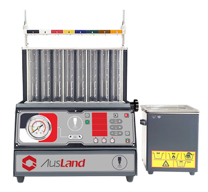 8 सिलेंडर गैसोलीन इंजेक्टर सफाई मशीन सॉलैंड GS8 लाइट इलेक्ट्रॉनिक पेट्रोल ईंधन अल्ट्रासोनिक gi इंजेक्टर टेस्टर - Product Image 5