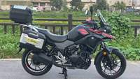 Moto d'aventure Suzuki DL250 V-Strom 250cc bicylindre refroidie par eau avec ABS pour longues distances en Asie centrale et en Afrique