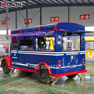 Remolque de comida móvil con descuento de Fin de Año Nuevo, camión de comida usado de cocina estándar de EE. UU. a la venta para fábricas de aperitivos - Product Image 4