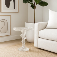 JingYue Maßgefertigte Transparente Luxuriöse Acryl-Tischplatte Umweltfreundlich Langlebig Elegant Handgefertigte Möbel für Gewerbeflächen