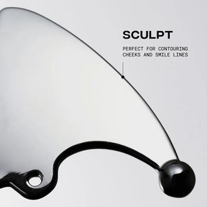 3 في 1 من الفولاذ المقاوم للصدأ مشط Gua Sha مع كرة العلاج بالابر ومكشط للوجه لتحفيز الزوال وتدليك اللفافة - Product Image 4