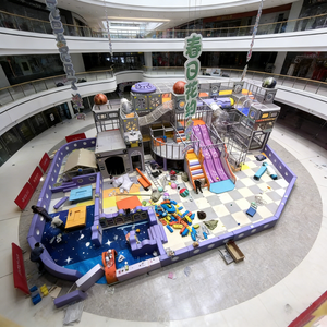 Aire de jeux intérieure personnalisée de grande taille sur le thème de la technologie, espace de jeu pour enfants, installations de divertissement commerciales, <span class=keywords><strong>prix</strong></span> compétitif - Product Image 6