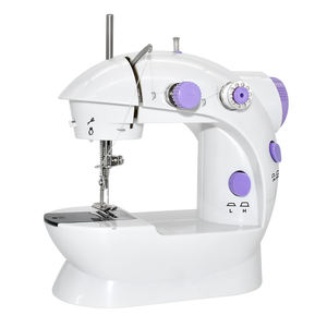 Mini machine à coudre domestique, équipement électrique automatique à points droits, machine à matelasser légère <span class=keywords><strong>pour</strong></span> débutant - Product Image 2