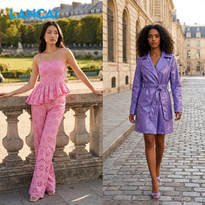 Fábrica Lancai, Fabricantes de Ropa Premium con Logotipo de Marca Personalizado OEM ODM, Ropa Y2K, Vestido Informal para Mujer - Product Image 2