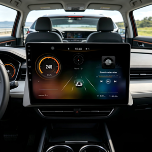 Lecteur DVD de voiture OEM ODM Glint, panneau stéréo, navigation, autoradio, cadre vidéo, Carplay, Android Auto portable, BT, USB - Product Image 1