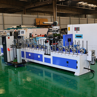 Pur hotmelt aluminium PVC film feuille profil ligne emballage emballage machine à plastifier