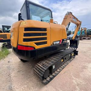 <span class=keywords><strong>Mini</strong></span>-excavatrice sur chenilles d'<span class=keywords><strong>occasion</strong></span> Sany SY60C 6t, moteur <span class=keywords><strong>Kubota</strong></span>, <span class=keywords><strong>godet</strong></span> de 0,25 m³, faible nombre d'heures, <span class=keywords><strong>pelle</strong></span> de 6000 kg pour travaux de jardinage et construction, export - Product Image 2