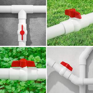 PVDF PPH CPVC <strong>UPVC</strong> PVC Simple <strong>Ball</strong> <strong>Valve</strong> DN15-DN150 Industrial Plastic <strong>Ball</strong> <strong>Valve</strong> - Product Image 6