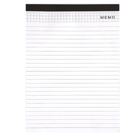 Bloc-notes A4 à feuilles détachables pour réunions, papier de brouillon, papeterie manuscrite, bloc d'écriture, style bureau professionnel, origine Chine, vente en gros