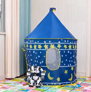 Carpa de Juego Plegable Tipo <span class=keywords><strong>Castillo</strong></span> de Princesa Grande para Niños, de Tela Suave, Portátil, para Interiores y Exteriores, con Bolsa de Transporte, Regalo - Product Image 3
