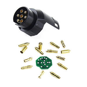 <span class=keywords><strong>Conector</strong></span> de Cableado para <span class=keywords><strong>Remolque</strong></span> de <span class=keywords><strong>7</strong></span> <span class=keywords><strong>a</strong></span> <span class=keywords><strong>13</strong></span> <span class=keywords><strong>Pines</strong></span>, Adaptador de Barra de <span class=keywords><strong>Remolque</strong></span> de 12V - Product Image 4