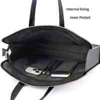 Sac de conférence Oxford personnalisé avec logo, sac de transport pour homme d'affaires, mallette rembourrée pour réunion, sac pour ordinateur portable 14 pouces