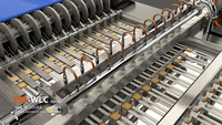 2025 nouvelle machine de ligne de production de biscuits/biscuits d'amant blanc à prix d'usine pour une utilisation en boulangerie pour la cuisson à base de farine