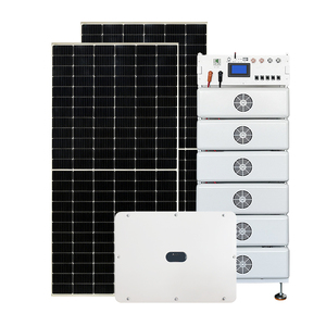 Système de stockage d'énergie solaire commercial et industriel 76,8 V 314 Ah, solution hybride, panneaux en silicium monocristallin, énergie de toit - Product Image 1
