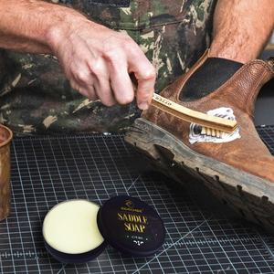 <span class=keywords><strong>EIDECHSE</strong></span>-jabón para silla de montar, crema de cuero Natural, restablece y protege el cuero suave, hecho con cera de abejas filtrada Triple, 100g - Product Image 3
