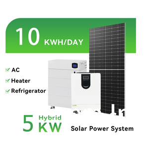 เครื่องกำเนิดไฟฟ้าพลังงานแสงอาทิตย์แบบพกพาสำหรับใช้ในบ้าน 5000W/200W/5KW แบตเตอรี่ 1000 วัตต์ MPPT ชุดเต็ม 1kWh กำลังไฟสูง ปรับแต่งได้ โซลาร์ 10 - Product Image 1