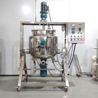 Mélangeur homogénéisateur inclinable pour la fabrication de détergent liquide à haute vitesse de cisaillement