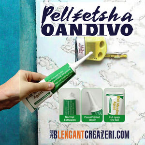 Белая акриловая жидкая шпатлевка для ремонта наружных полов и стен, нанесение кистью, 250 г, модель - Product Image 2