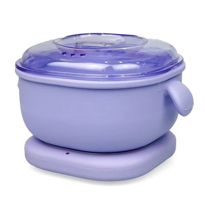 Calentador de cera profesional de silicona con termostato ajustable para derretir cera dura, 400 ml, calentador de cera depilatoria para uso en salón y hogar. - Product Image 2