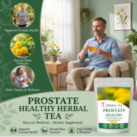 Teh Kesehatan Prostat Pria Mentah dalam Kemasan Kantong, 100% Herbal Alami Merek Tianbai, 5g*20 Kantong Teh dalam Kemasan Kotak
