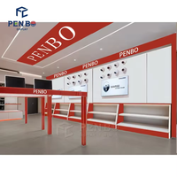 Étagères de présentation pour magasin d'électronique, aménagement de boutique d'électronique, comptoir de magasin de pièces électroniques modernes