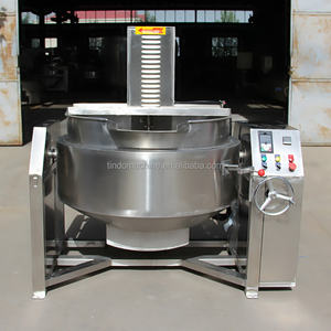 Grandes volúmenes de Gas fuego Stir Fry máquina eléctrica de cocinar máquina de arroz frito cocina automática Wok para restaurante - Product Image 5