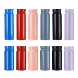 Mini Pocket Size 200ml 300ml Stainless Steel <b>Insulated</b> Cup Slim Lightweight Portable Vacuum Tumbler Aesthetic Drinking <b>Mug</b> - Product Image 4