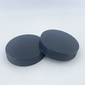 Venta al por mayor de fábrica, compra sin fugas, 68mm, PP, tapa superior de rosca a rayas de plástico, tapa de botella 68/400 para tarro de café y comida de grano de miel - Product Image 4