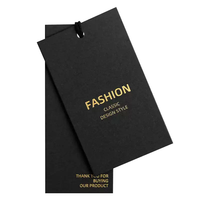 Cartes de visite personnalisées en papier noir spécial, dorées à chaud, double couche, imprimées numériquement, logo de luxe estampé à chaud
