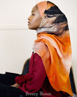 Haute qualité luxe nouveau musulman dubaï rayonne tissu somalie Dirac mousseline de soie pour femmes soudanaises Bandanas ethniques