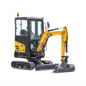 Mini-excavatrice neuve de type SANY SY18C avec accessoires en stock - Product Image 1