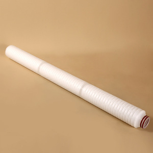 Cartucho de Filtro Plegado Microporoso Purekang de 30 Pulgadas, Cabezal Plano 222, para Filtración de Aguas Residuales Industriales - Product Image 3