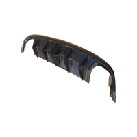 Diffuseur de pare-chocs arrière en fibre de carbone véritable pour Volkswagen Passat B7 2011-2015, lèvre de spoiler arrière, séparateur de pare-chocs arrière, fabrication sur mesure