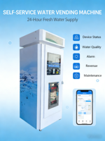 Máquina Expendedora de Agua de Fábrica con Salida Única, Filtración RO de 10 Niveles, SDK Habilitado, Múltiples Opciones de Pago y Wi-Fi