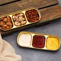 Bols à tremper en acier inoxydable, assiette à sauce coréenne, plateau à condiments pour sushi, barbecue, vinaigre, épices et sel