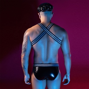Disfraz <span class=keywords><strong>de</strong></span> policía <span class=keywords><strong>de</strong></span> Halloween para hombre sexy adulto juego <span class=keywords><strong>de</strong></span> rol con gafas <span class=keywords><strong>de</strong></span> <span class=keywords><strong>sol</strong></span> - Product Image 3