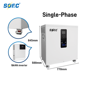 Soec 30kwh מובנה 10kw כל-in-מערכת סולארית ביתית 51.2v 600ah lifepo4-אחסון אנרגיה סולארית ביתית - Product Image 3