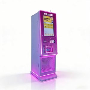 เครื่องบริการตนเองเชิงพาณิชย์ Ninix พร้อมจอแสดงผล LED สัมผัสแบบใส  ตัวเครื่องโลหะสแตนเลส  รองรับปลั๊ก EU/US/UK/AU สำหรับเล่นเกม - Product Image 3
