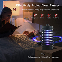 Nouveau Intérieur 1W UV LED Électronique Insectes Tueur Fly Bug Zapper Moustique Tueur Lampe