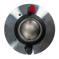 QIAHAI AUDIO Tweeter N48 en néodyme de 2 pouces, gorge de 1 pouce, bobine vocale de 1,5 pouce, 80W RMS, 1,5kHz, diaphragme en titane, transducteur compressé