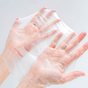 Film <span class=keywords><strong>de</strong></span> papier sec hydratant pour le visage Tissu pour le visage non tissé <span class=keywords><strong>Feuille</strong></span> <span class=keywords><strong>de</strong></span> masque facial hydratante et respectueuse <span class=keywords><strong>de</strong></span> la <span class=keywords><strong>peau</strong></span> Doux et naturel - Product Image 4