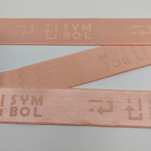 Custom Nylon <b>Elastic</b> Waistband for Sexy Women Underwear Webbing <b>Elastic</b> Band High Quality Custom Jacquard Brand Logo Bra Strap - Product Image 5