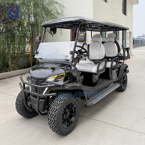 Voiture de golf électrique CAMP à <span class=keywords><strong>prix</strong></span> abordable, <span class=keywords><strong>4</strong></span> roues, <span class=keywords><strong>4</strong></span>+2 <span class=keywords><strong>places</strong></span>, avec batterie au lithium, buggy de golf surélevé, pour le tourisme - Product Image 4