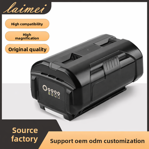 Batterie de remplacement au lithium-ion <span class=keywords><strong>40V</strong></span>, batterie Li-ion rechargeable compatible avec souffleur et <span class=keywords><strong>tondeuse</strong></span> à gazon - Product Image 5