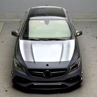 Kit carrosserie de qualité pour Mercedes Benz W117 2013-2019, pare-chocs, lifting, modèle CLA45 avec grilles, diffuseur arrière, sorties d'échappement, classe CLA
