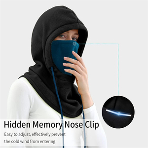 Maschera da Ciclismo, Guida, Viaggio e Sci per Uomo e Donna, Calda e Antivento per l'Inverno, Copricapo e Sciarpa per il Collo, Protezione dal Freddo - Product Image 3